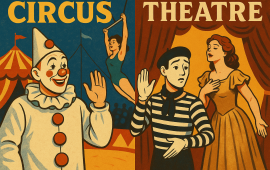 Image showing half circus and half theatre