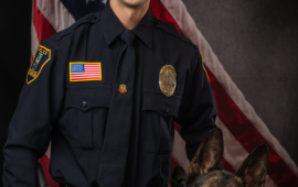 Officer Edmundson & Murphy portrait of a team