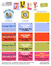 July 2026 Programs