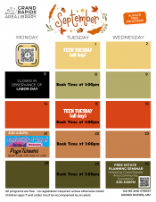 September Calendar