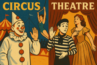 Image showing half circus and half theatre