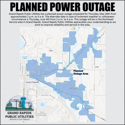Planned Power Outage Map